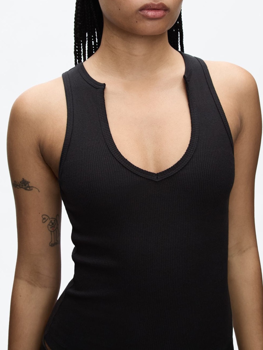 TANK AIR V Tank in Black